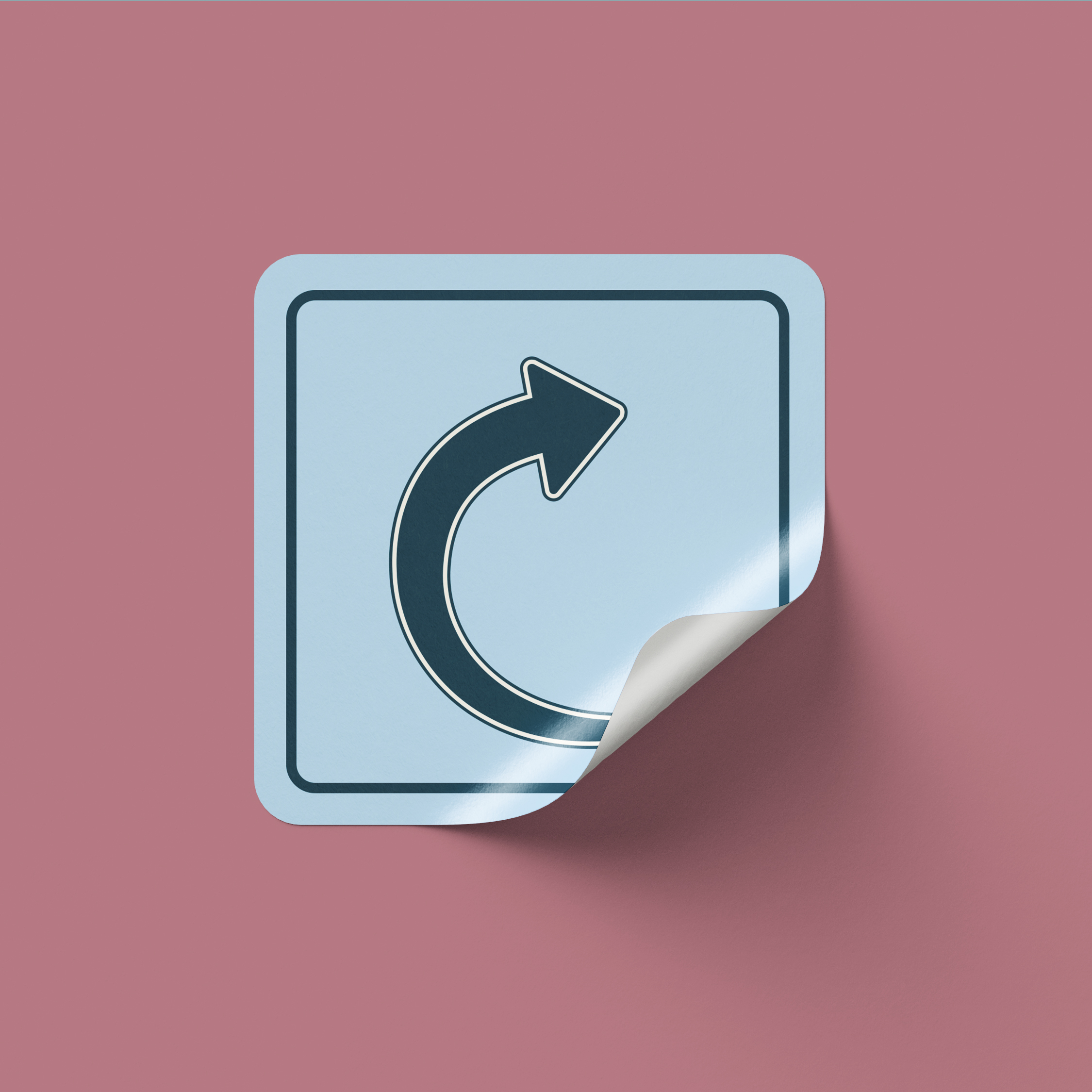 Ablösbare Aufkleber