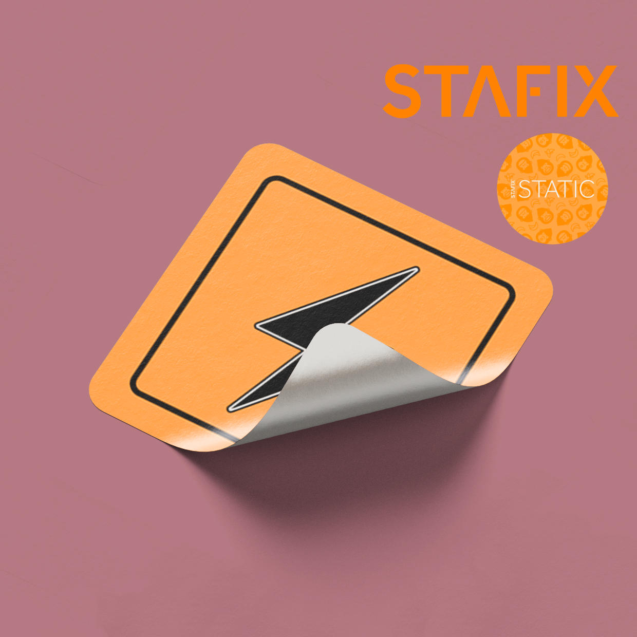 Statisch haftende Aufkleber ( Stafix® Static)