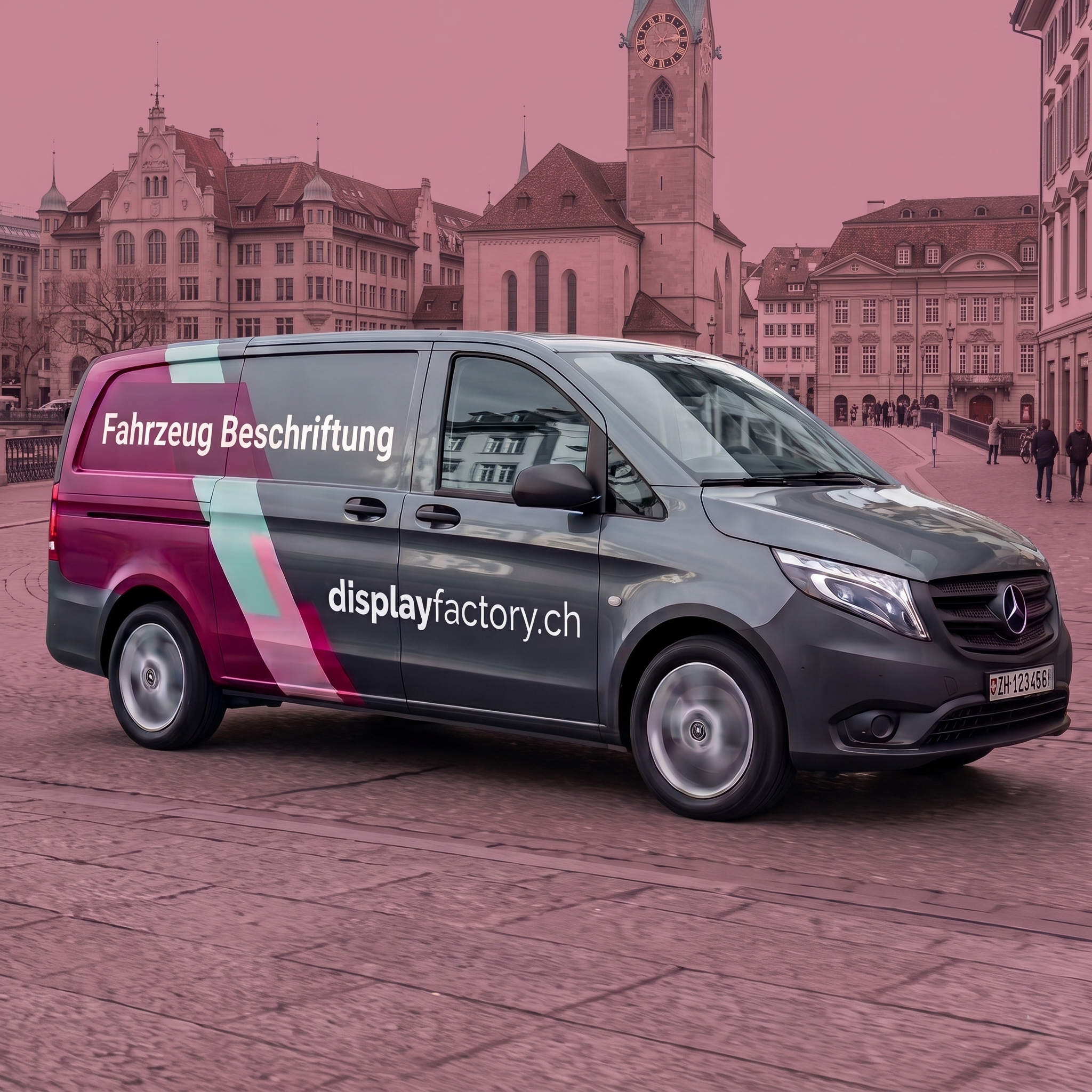 Fahrzeug Klebeschriften