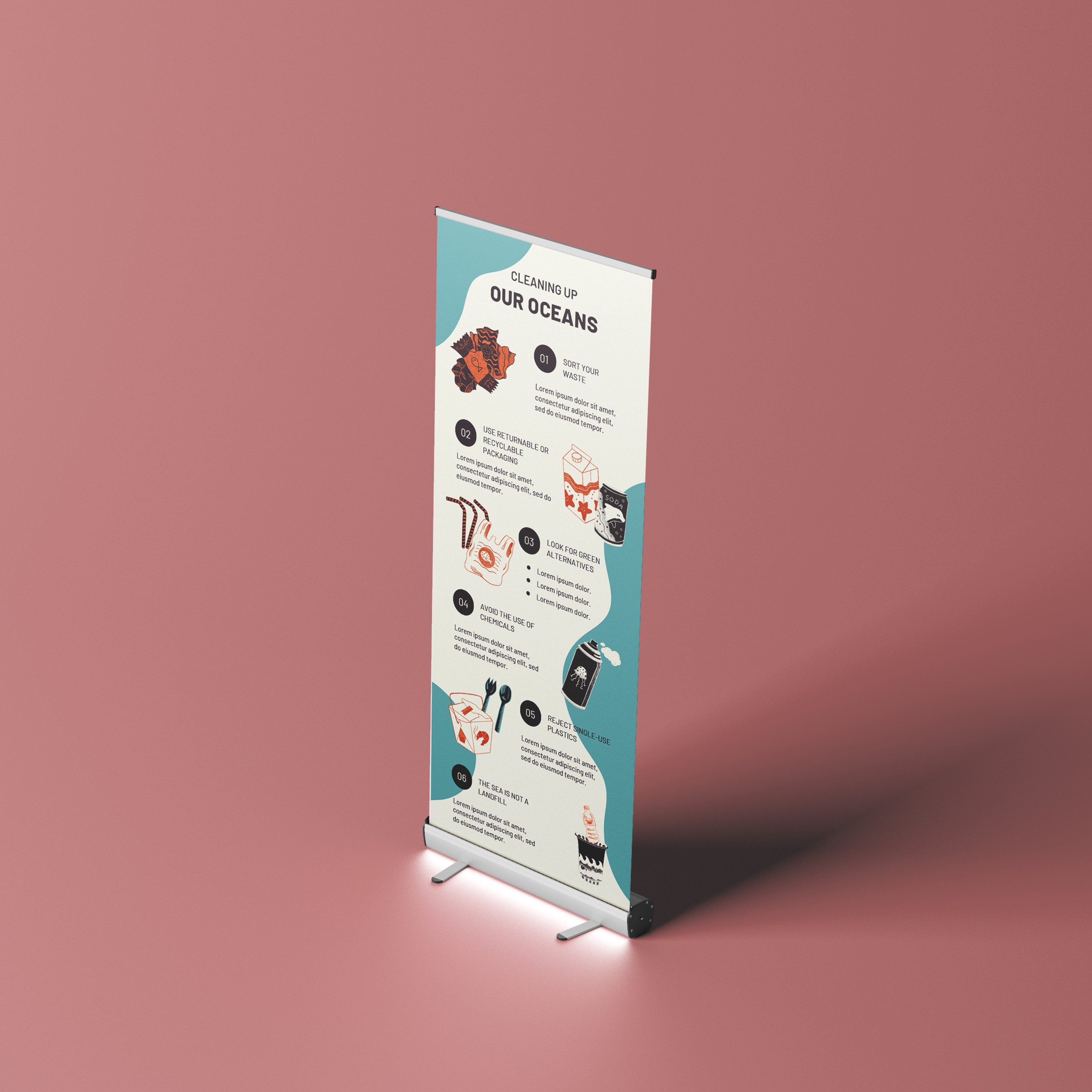 Roll-Up Ersatzdruck (nur Druck) Roll-Up Ersatzdruck (nur Druck)