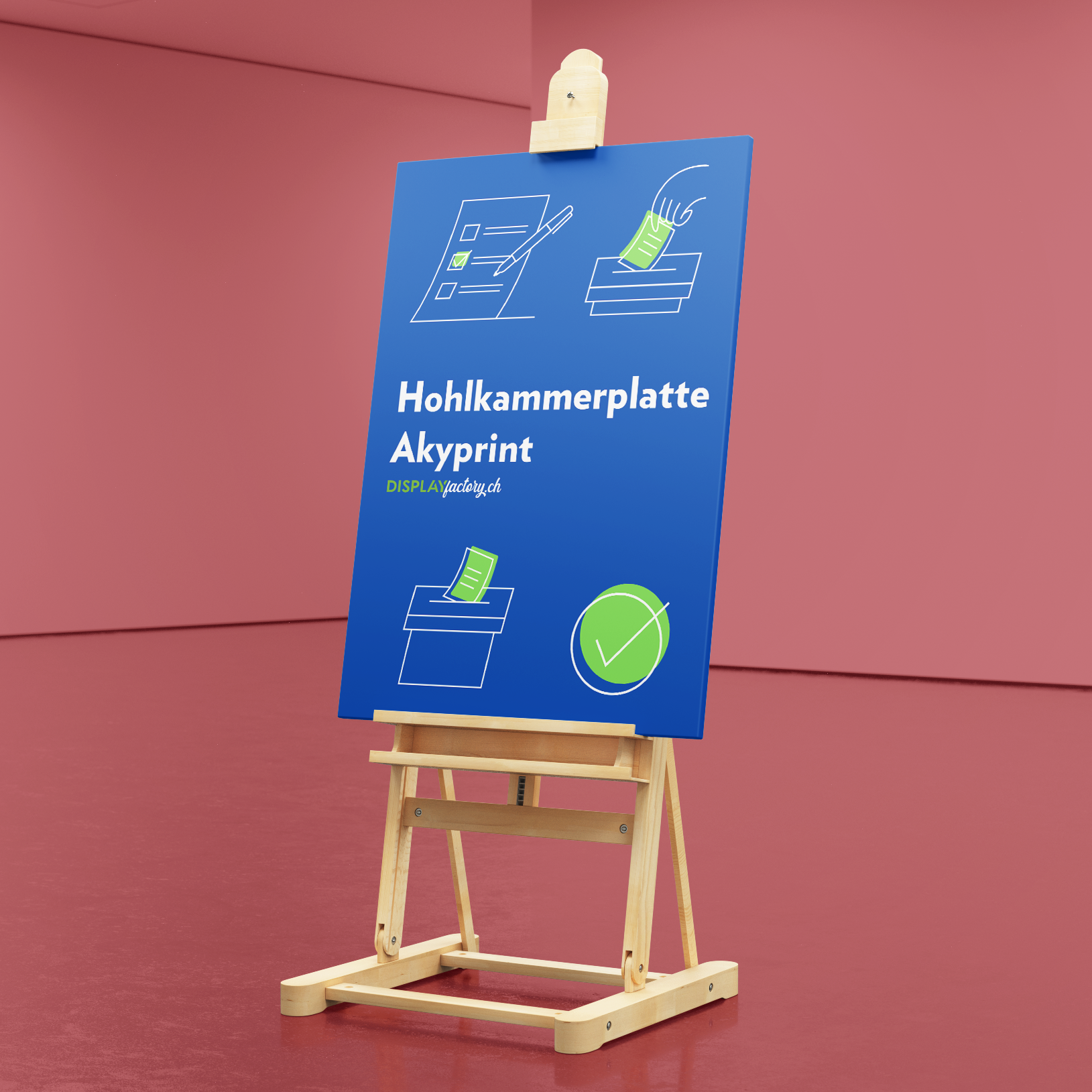 Hohlkammerplatten Akyprint